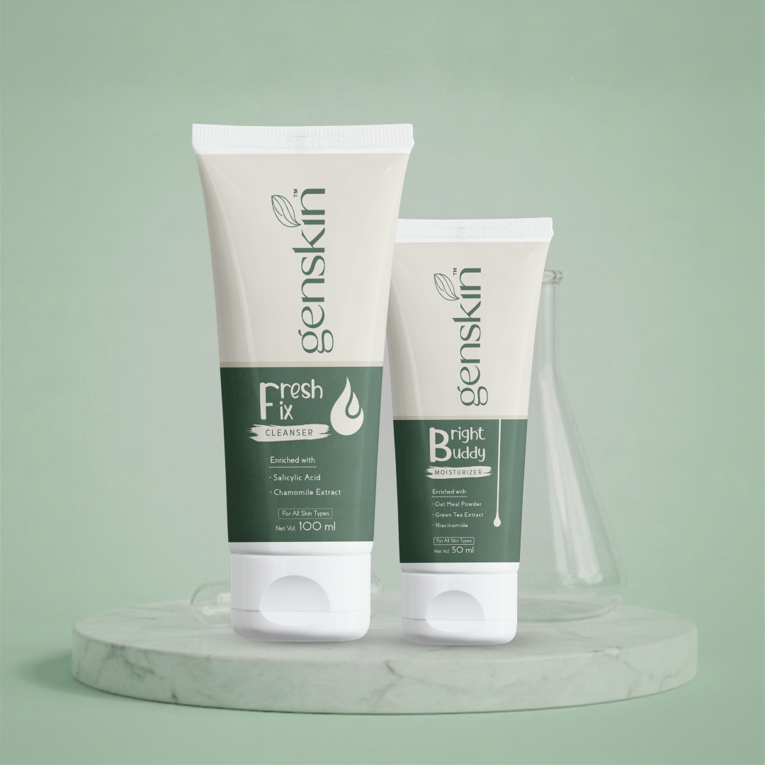 PM Reset Duo → Cleanser + Moisturizer