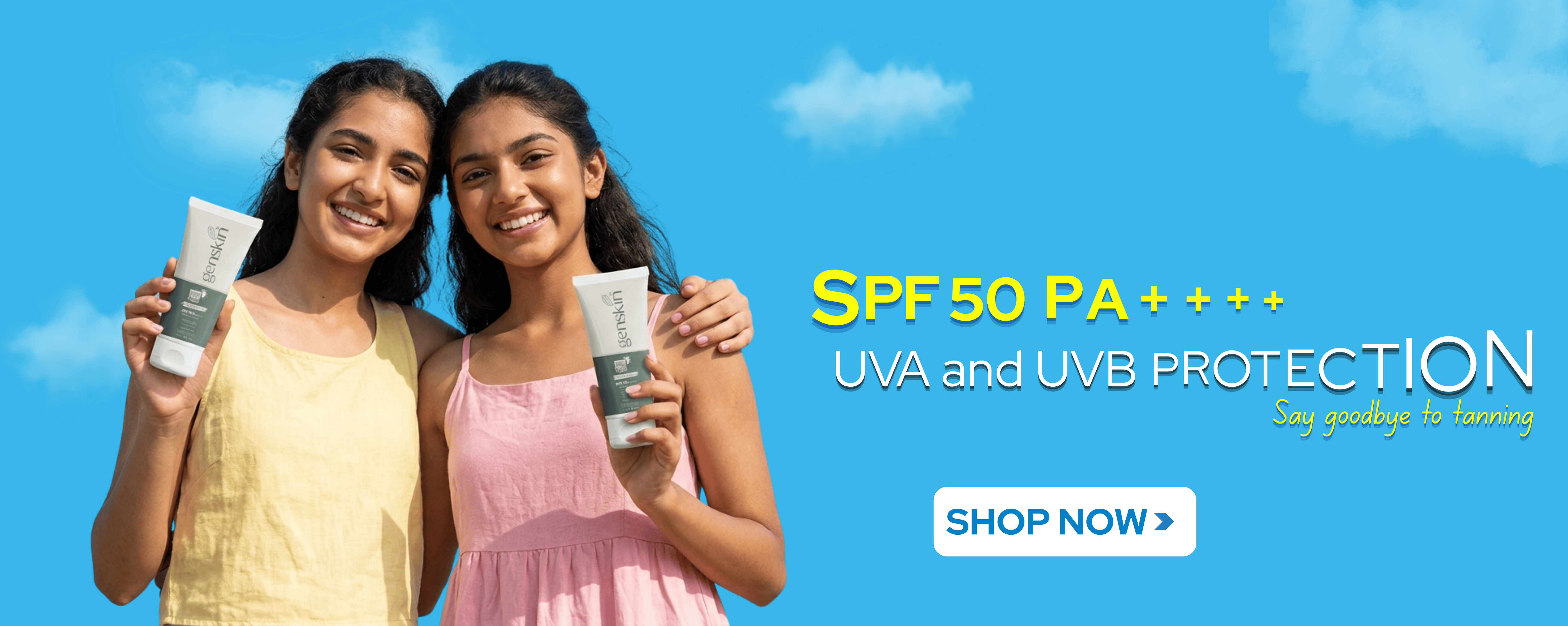 GenSkin daily skincare banner