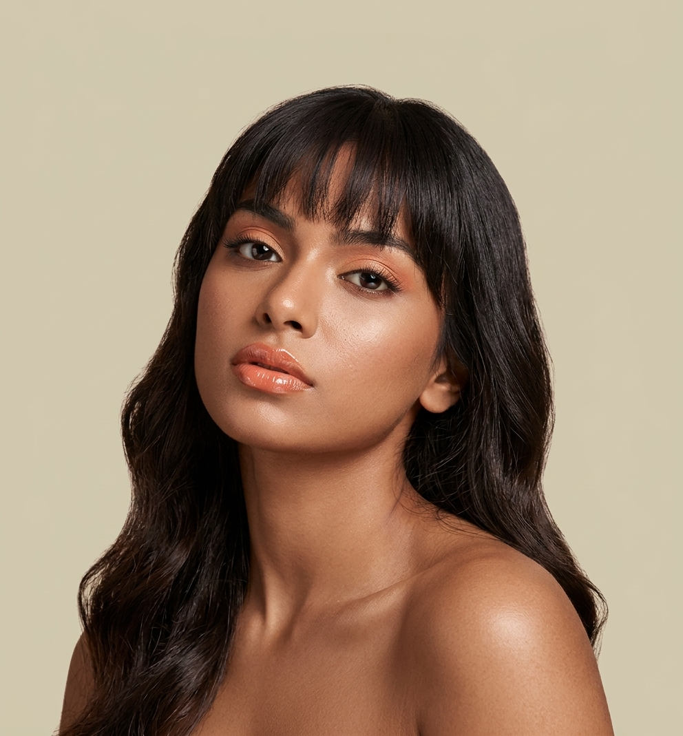 Teen skin portrait