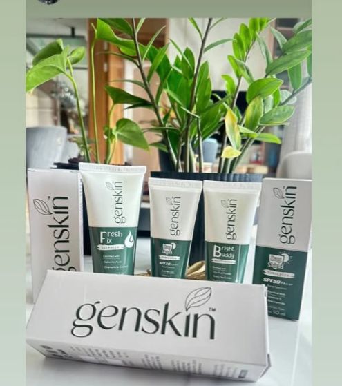 GenSkin product routine shared by a customer