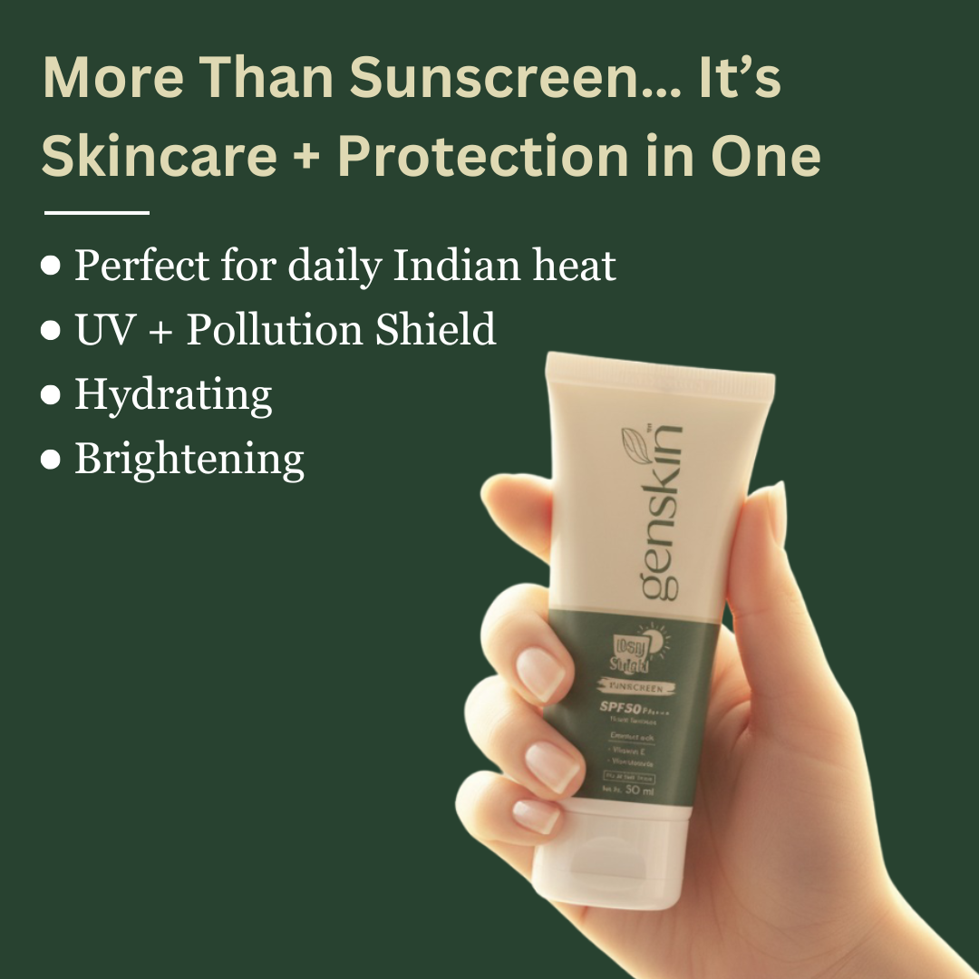 Day Shield Sunscreen SPF 50 PA ++++ Enriched with Vitamin E + Niacinamide - Image 4
