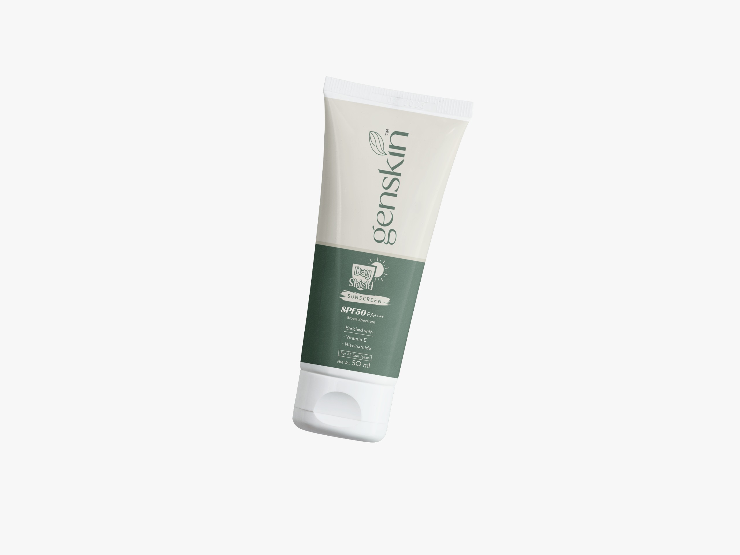 Day Shield Sunscreen SPF 50 PA ++++ Enriched with Vitamin E + Niacinamide - Image 2