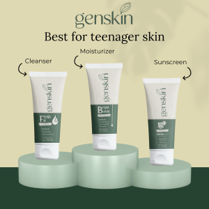 GenSkin Complete Care Trio (Cleanser, Moisturizer, Sunscreen SPF)